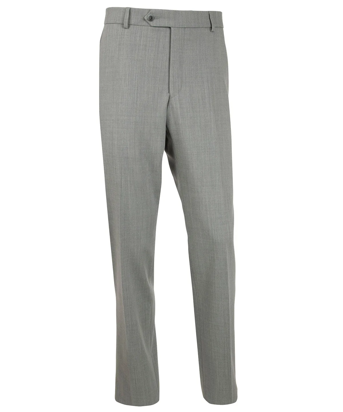 Elegant Tailored Bi-Stretch Serge Wool Dress Pants
