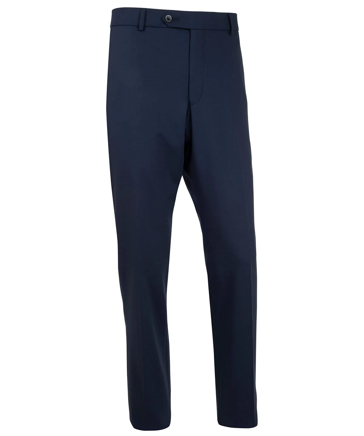 Elegant Tailored Bi-Stretch Serge Wool Dress Pants