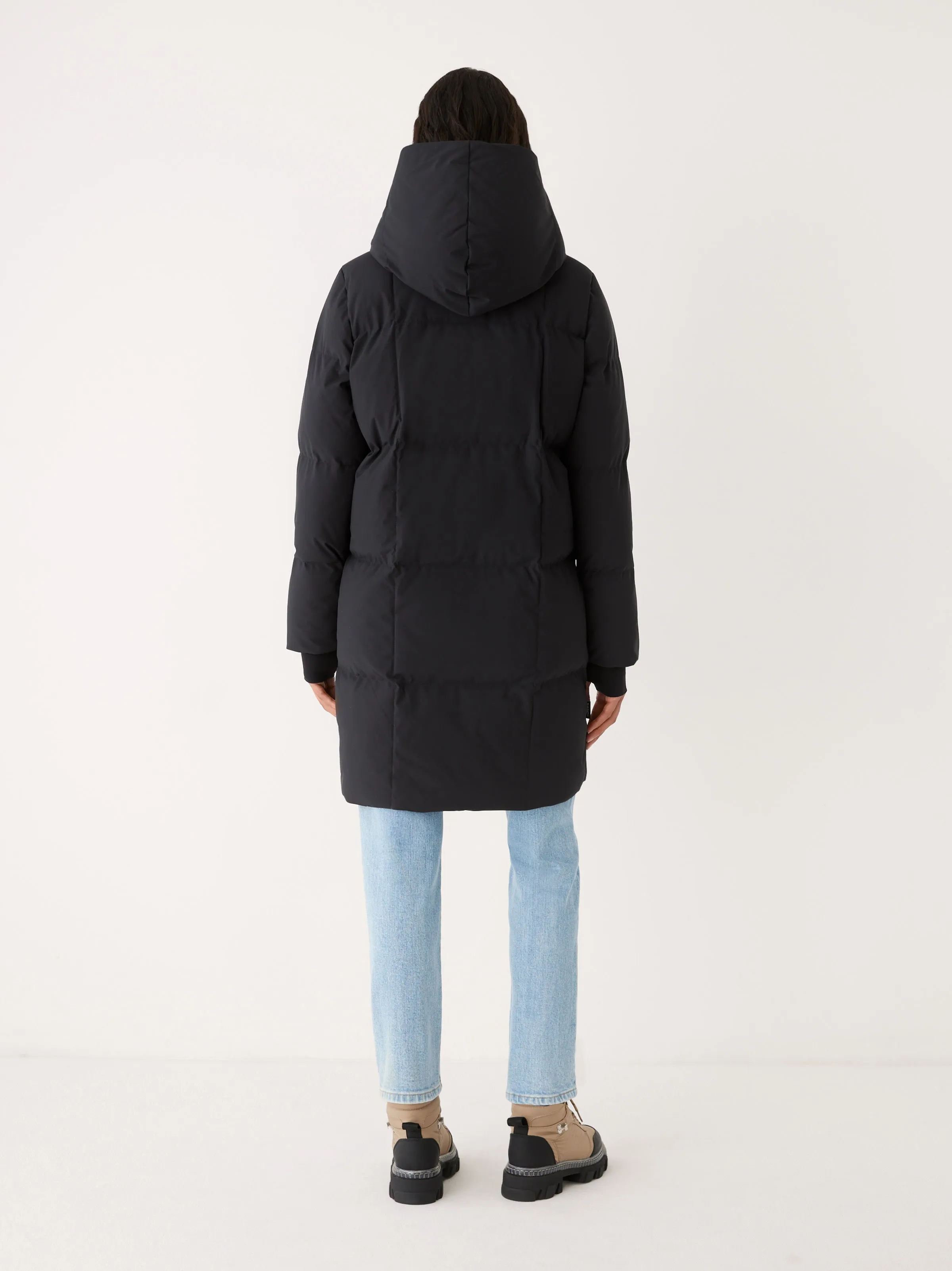 Cozy Hygge Puffer Coat in Classic Black