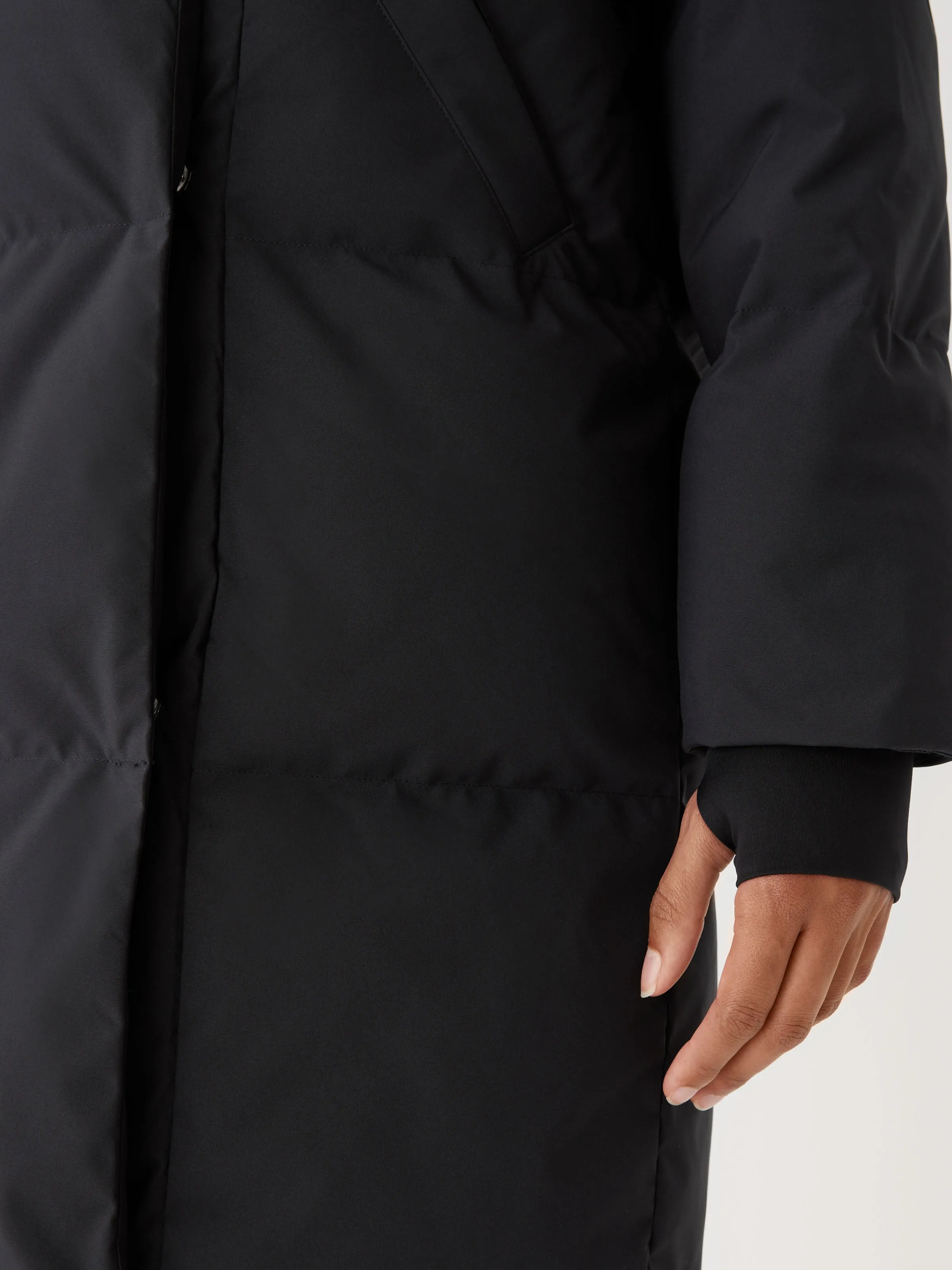 Cozy Hygge Puffer Coat in Classic Black