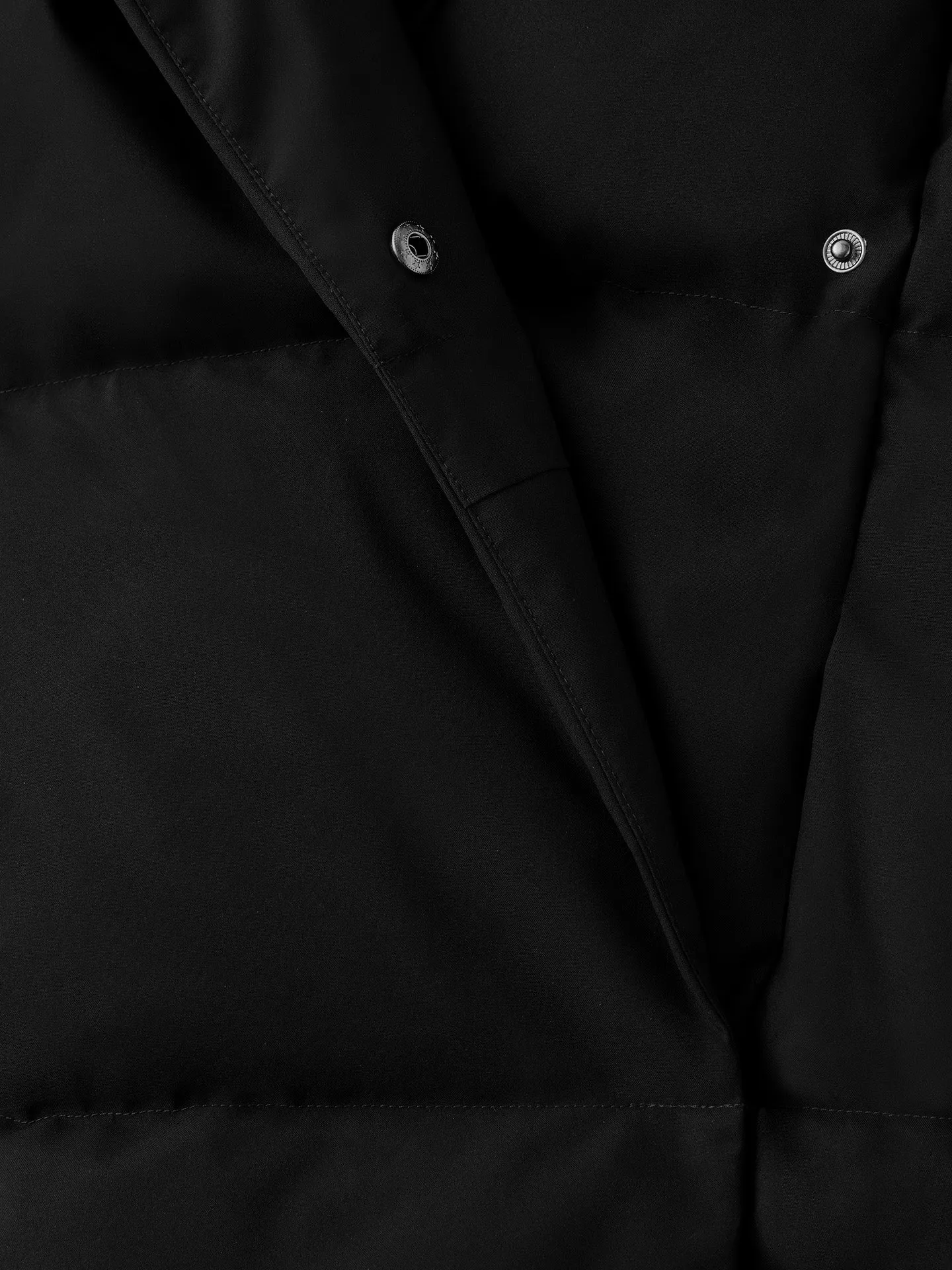 Cozy Hygge Puffer Coat in Classic Black