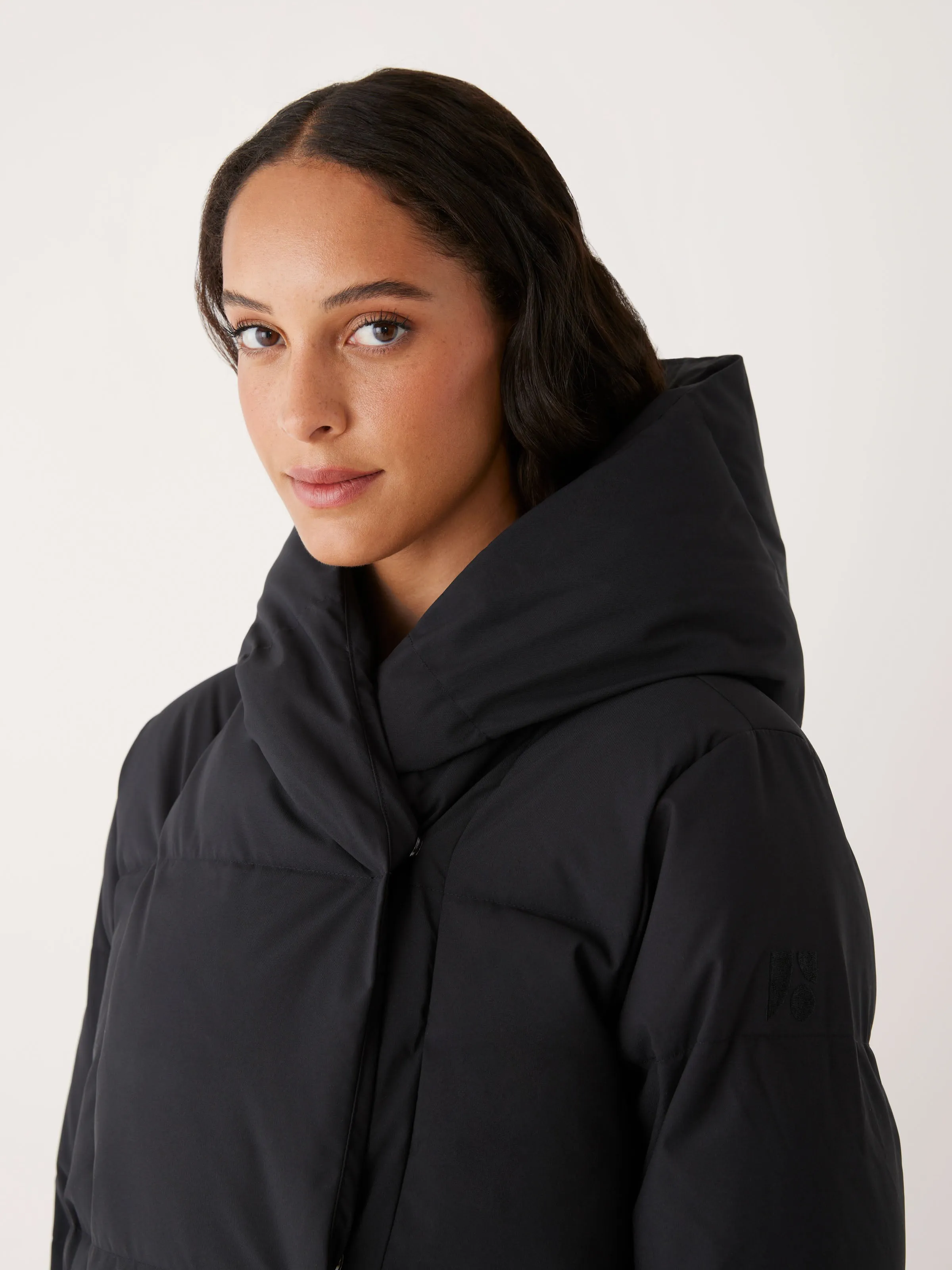 Cozy Hygge Puffer Coat in Classic Black
