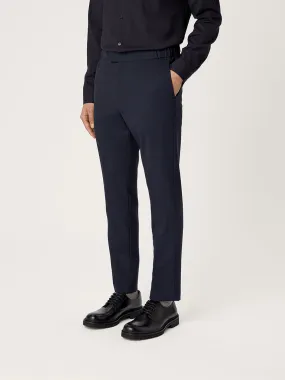 The Tropical Wool 24 Trouser || Navy | Tropical Wool