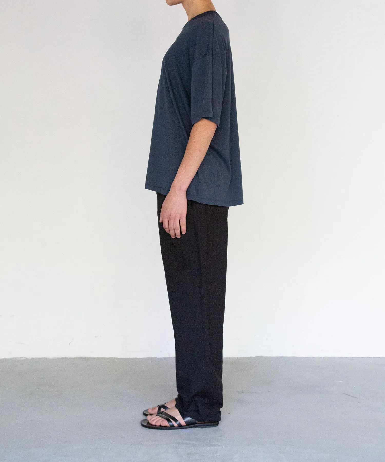 Wool Knit Smooth Pants